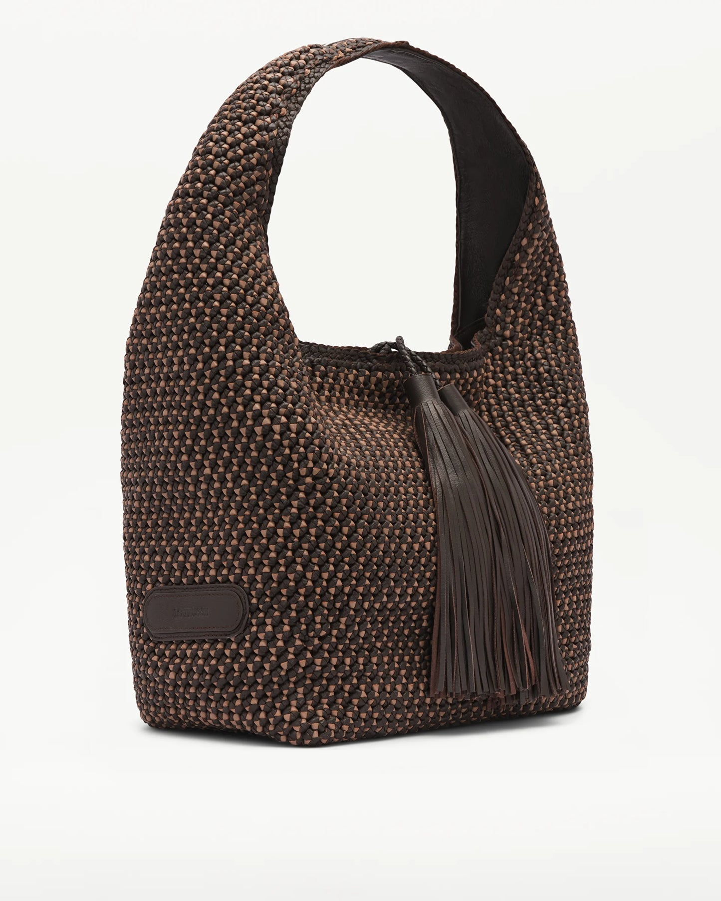 LOTTUSSE | BOLSOS | MUJER | BOLSO SACO HOBO NOODBAG PIEL DE CORDERO MOKA | MARRÓN