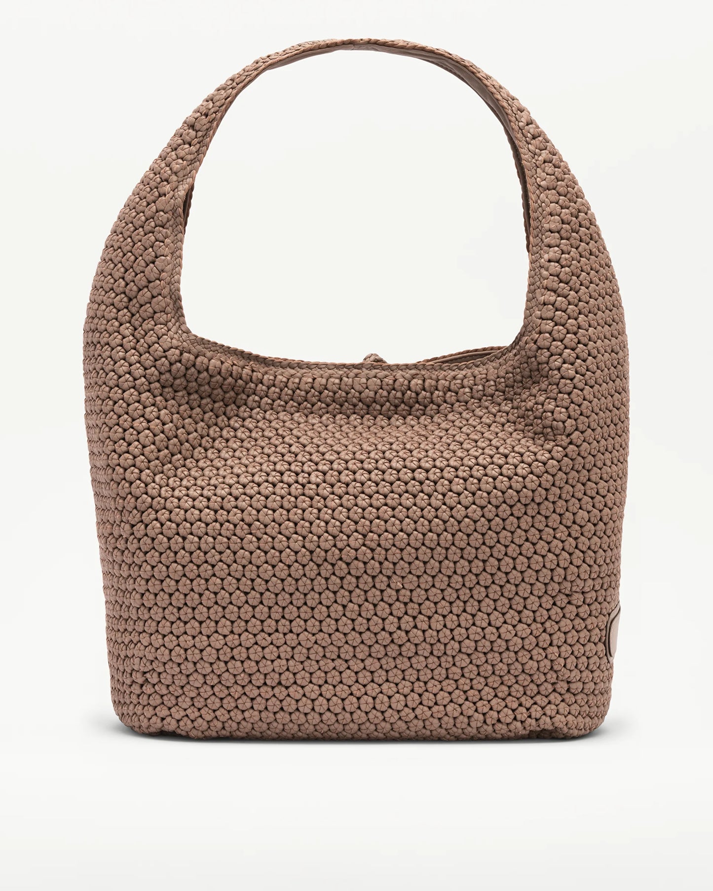 LOTTUSSE | BOLSOS | MUJER | BOLSO SACO HOBO NOODBAG PIEL DE CORDERO TOPO | MARRÓN