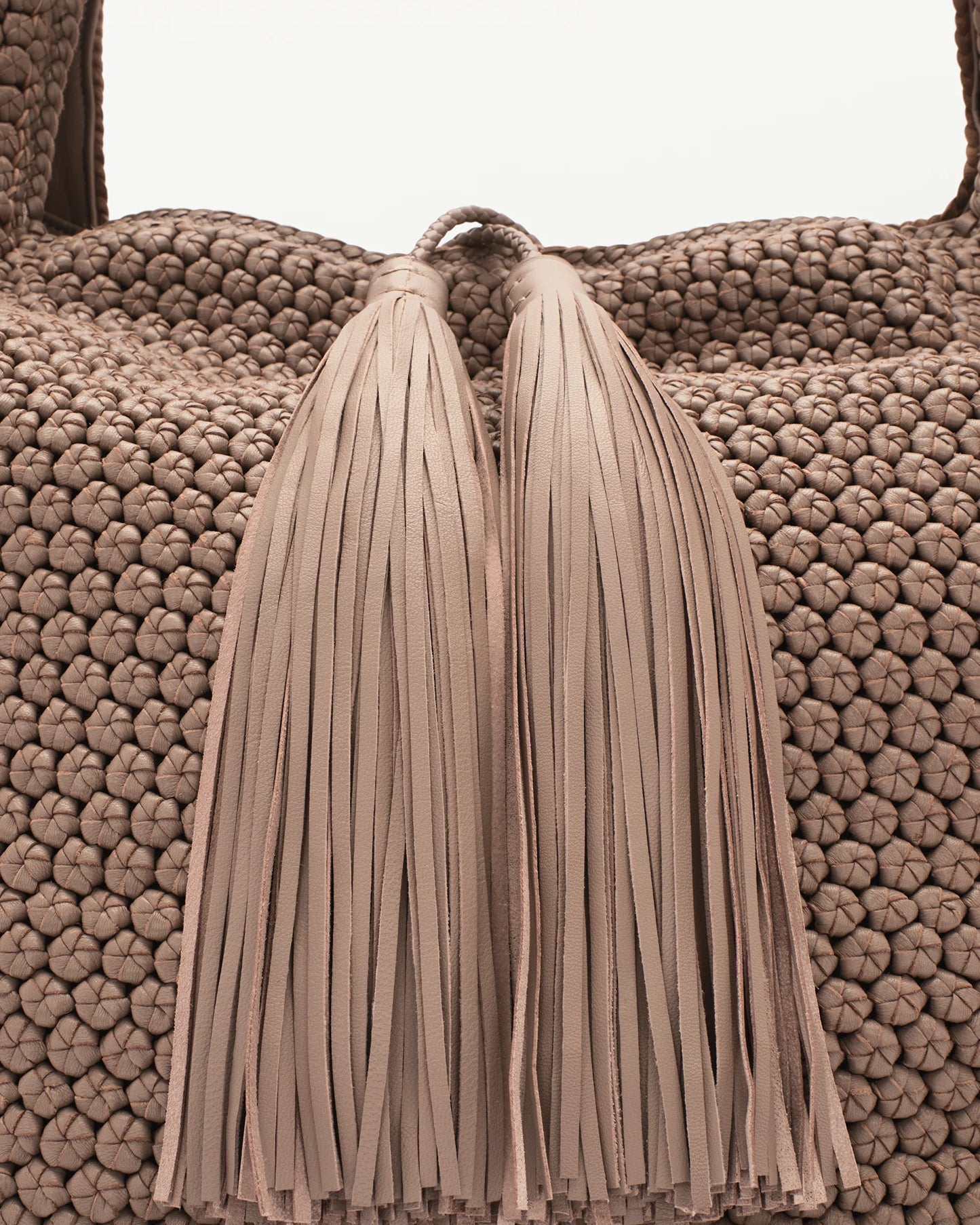 LOTTUSSE | BOLSOS | MUJER | BOLSO SACO HOBO NOODBAG PIEL DE CORDERO TOPO | MARRÓN