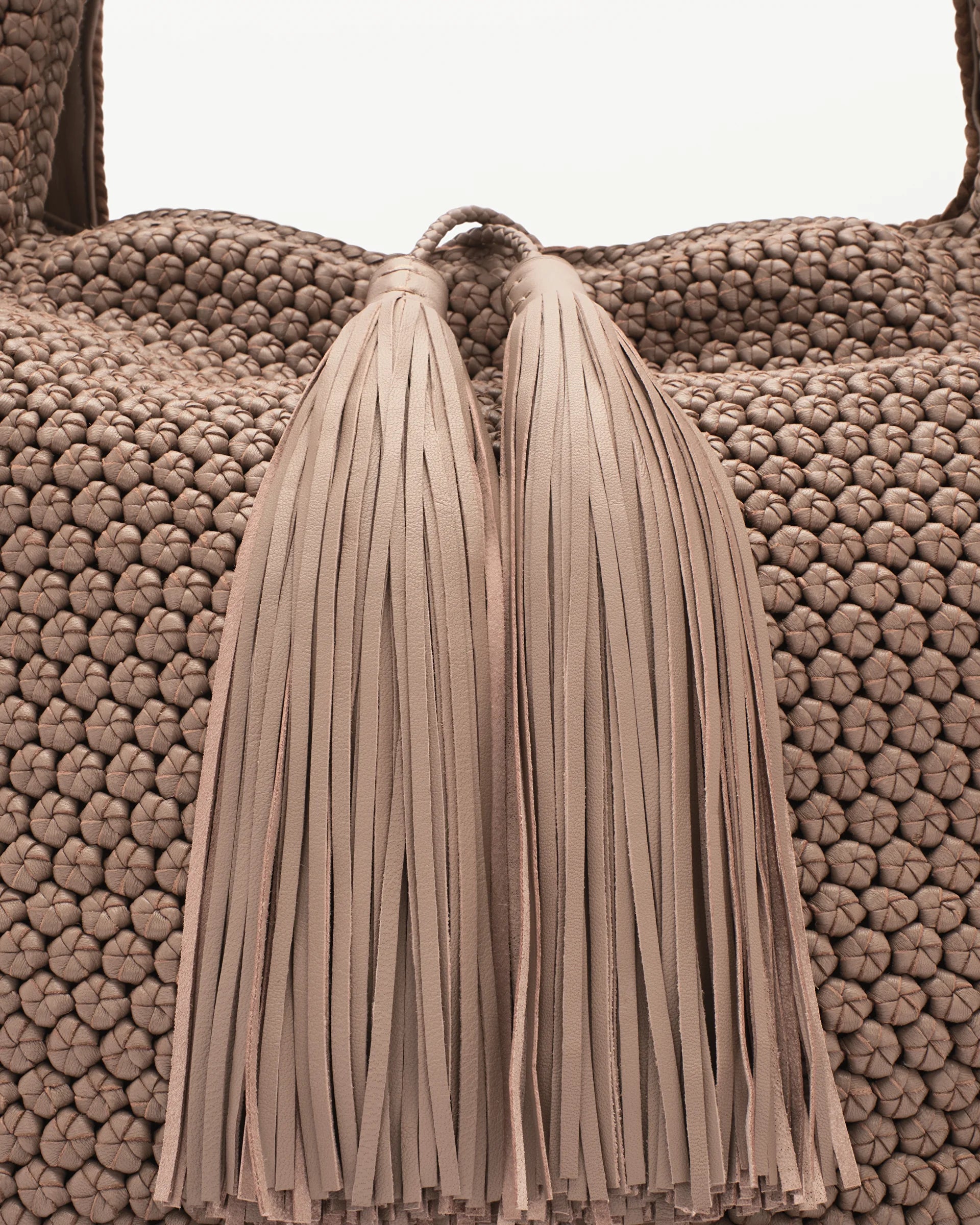 LOTTUSSE | BOLSOS | MUJER | BOLSO SACO HOBO NOODBAG PIEL DE CORDERO TOPO | MARRÓN