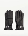 LOTTUSSE | GLOVES | MEN'S | MONTREAL COW LEATHER GLOVES BLACK | BLACK