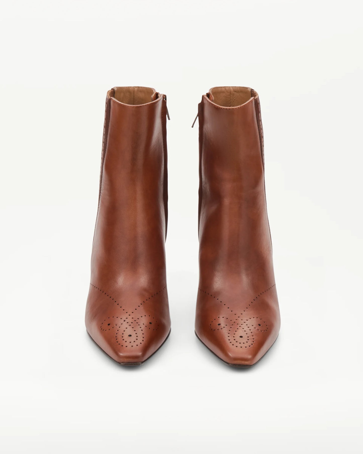 LOTTUSSE | BOTINES DE VESTIR | MUJER | BOTINES CREMALLERA SMITHSON MARRÓN | MARRÓN