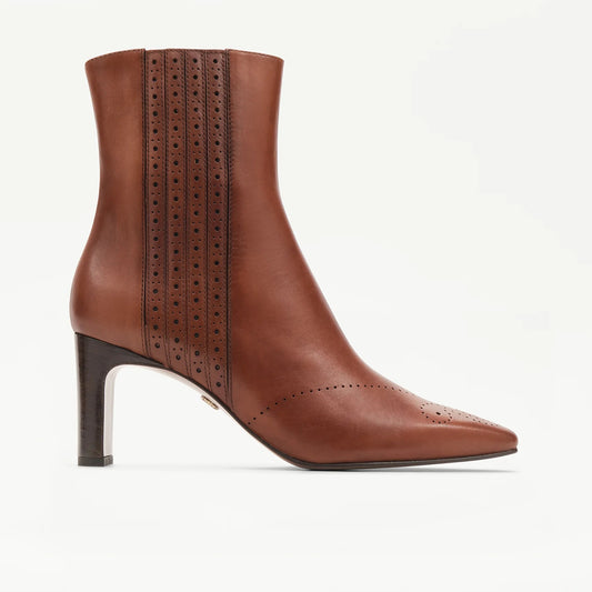 LOTTUSSE | BOTINES DE VESTIR | MUJER | BOTINES CREMALLERA SMITHSON MARRÓN | MARRÓN