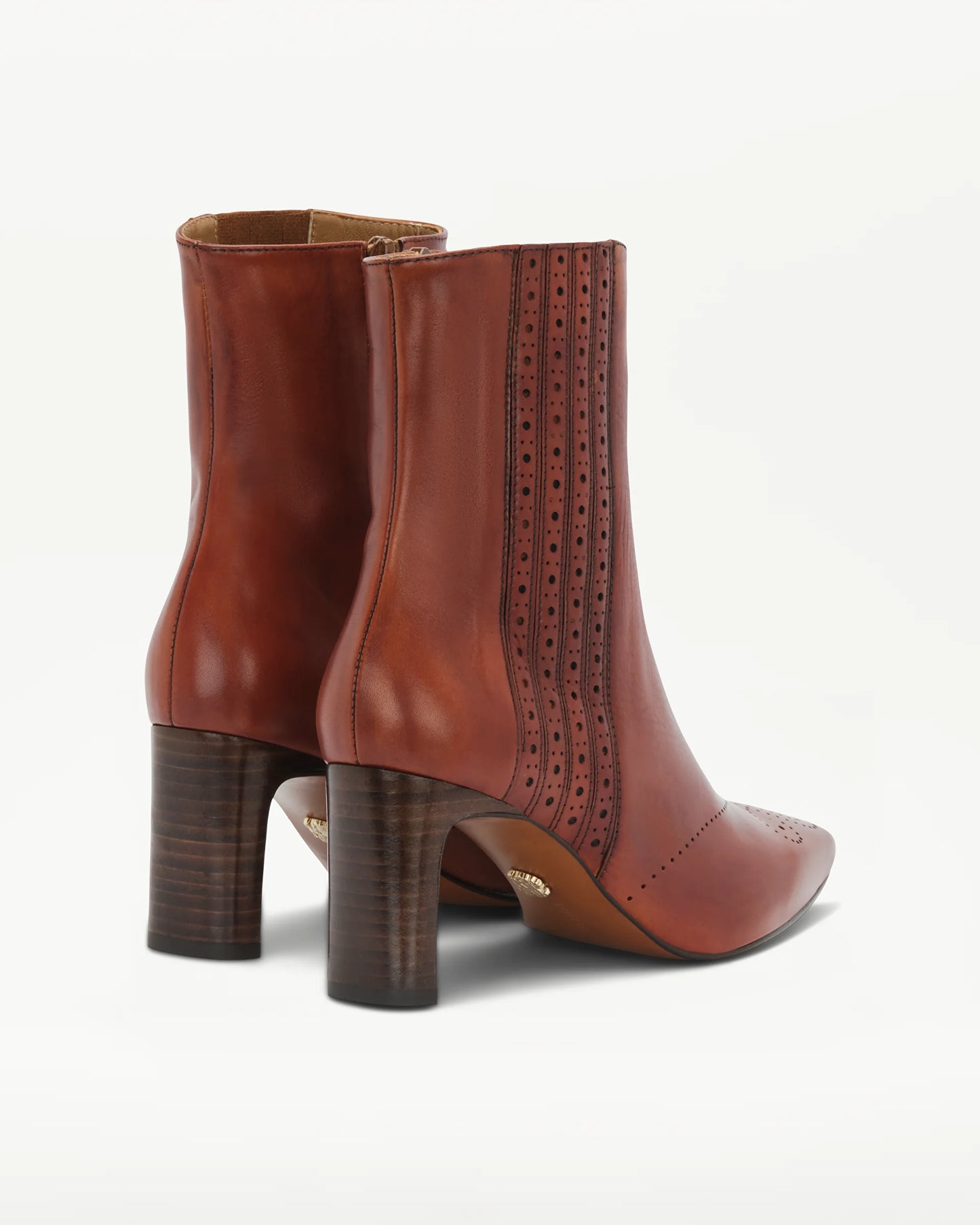 LOTTUSSE | BOTINES DE VESTIR | MUJER | BOTINES CREMALLERA SMITHSON MARRÓN | MARRÓN