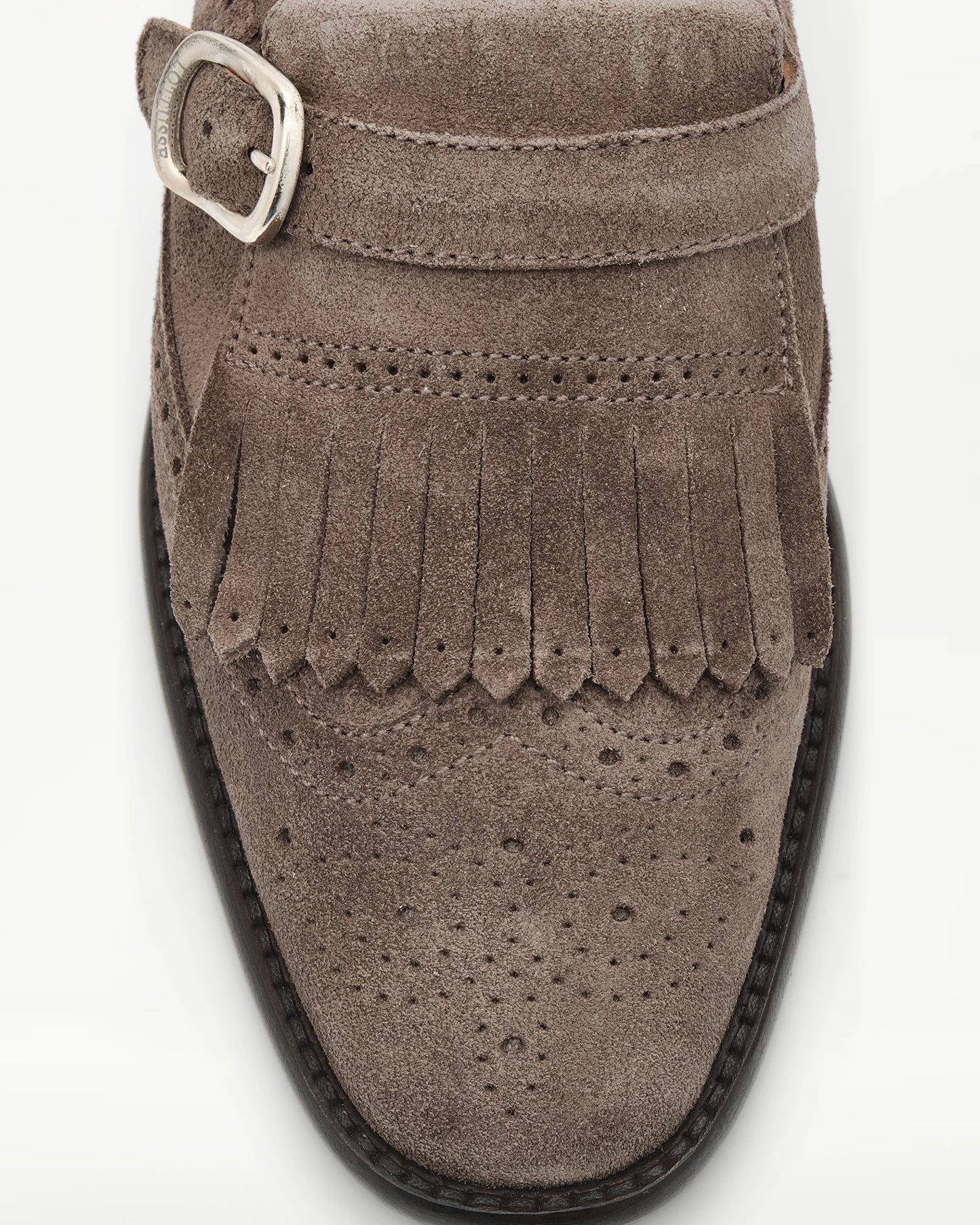 LOTTUSSE | ZAPATOS DE VESTIR | MUJER | MONKS DEIA VACUNO GRIS | GRIS