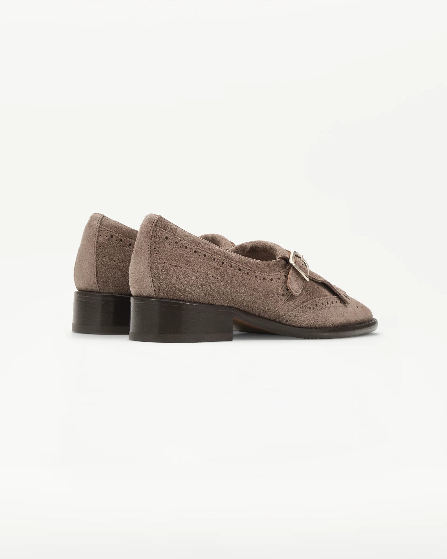 LOTTUSSE | ZAPATOS DE VESTIR | MUJER | MONKS DEIA VACUNO GRIS | GRIS