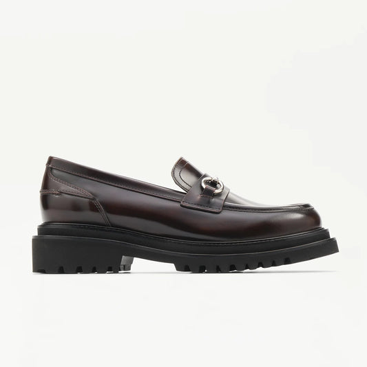 LOTTUSSE | ZAPATOS DE VESTIR | MUJER | MOCASINES COVENT VACUNO BURDEOS | BURDEOS