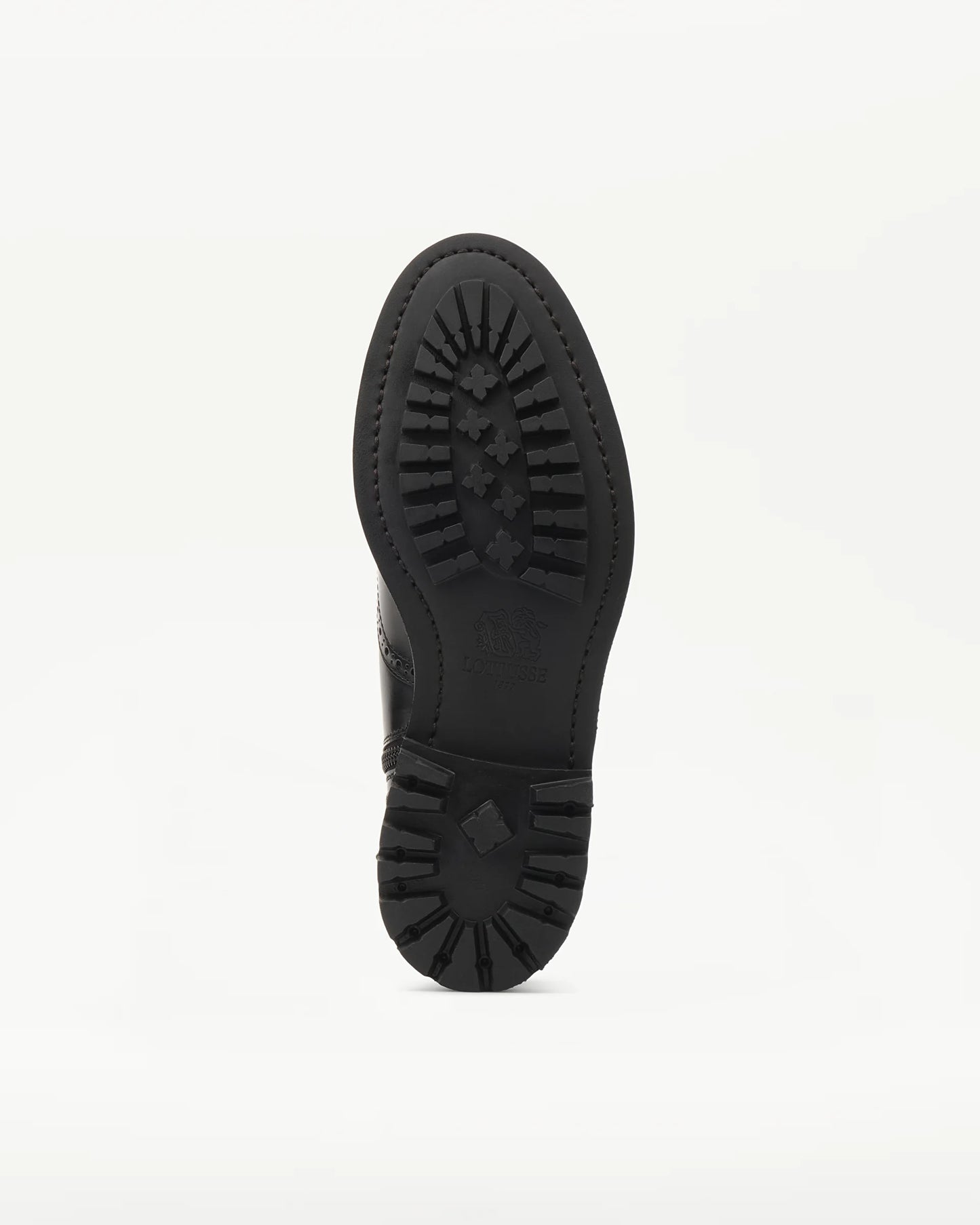 LOTTUSSE | BOTAS | MUJER | BOTINES CREMALLERA WALTON PIEL DE VACUNO NEGRO | NEGRO