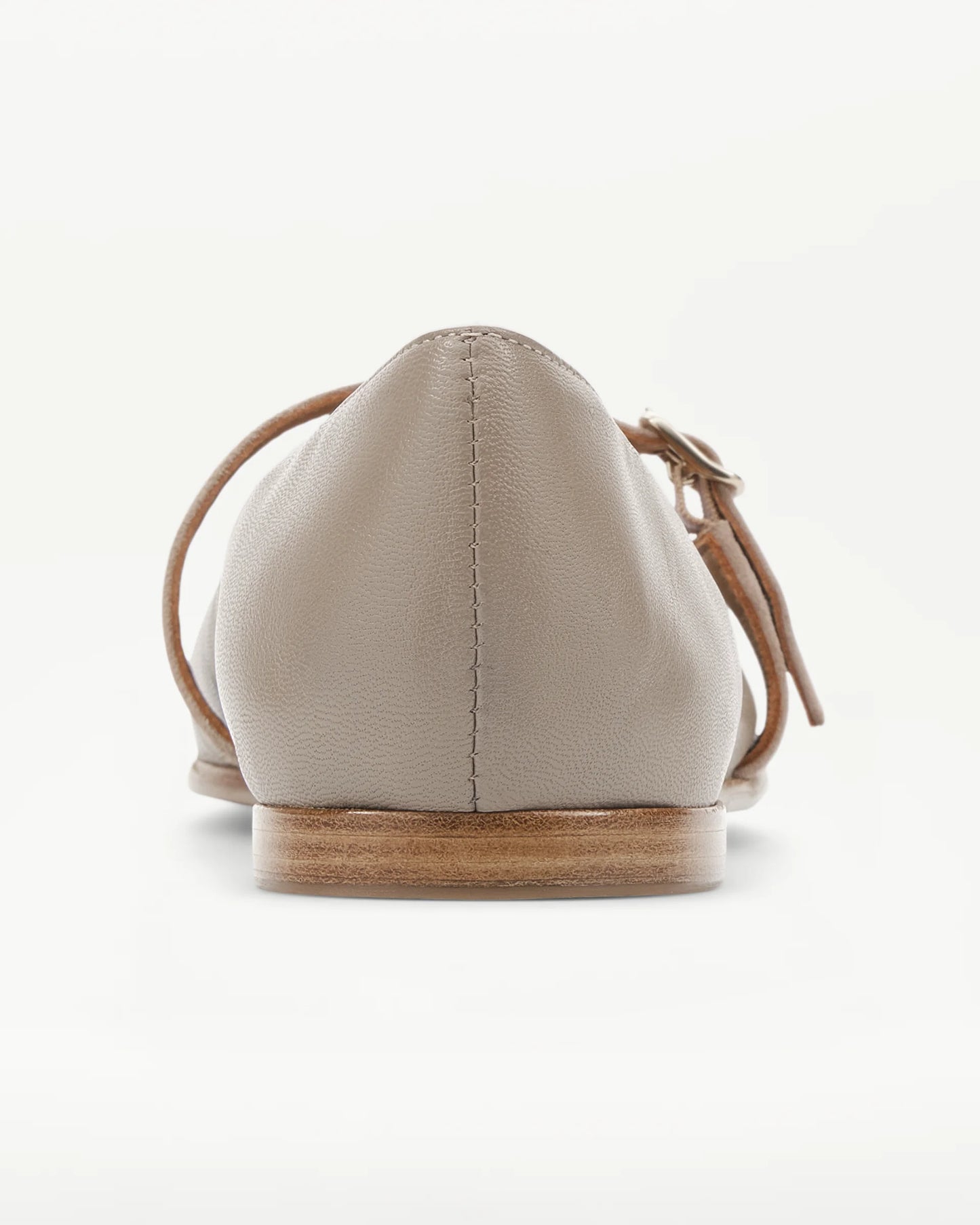 LOTTUSSE | ZAPATOS DE VESTIR | MUJER | BAILARINAS GOYA CORDERO TOPO | MARRÓN