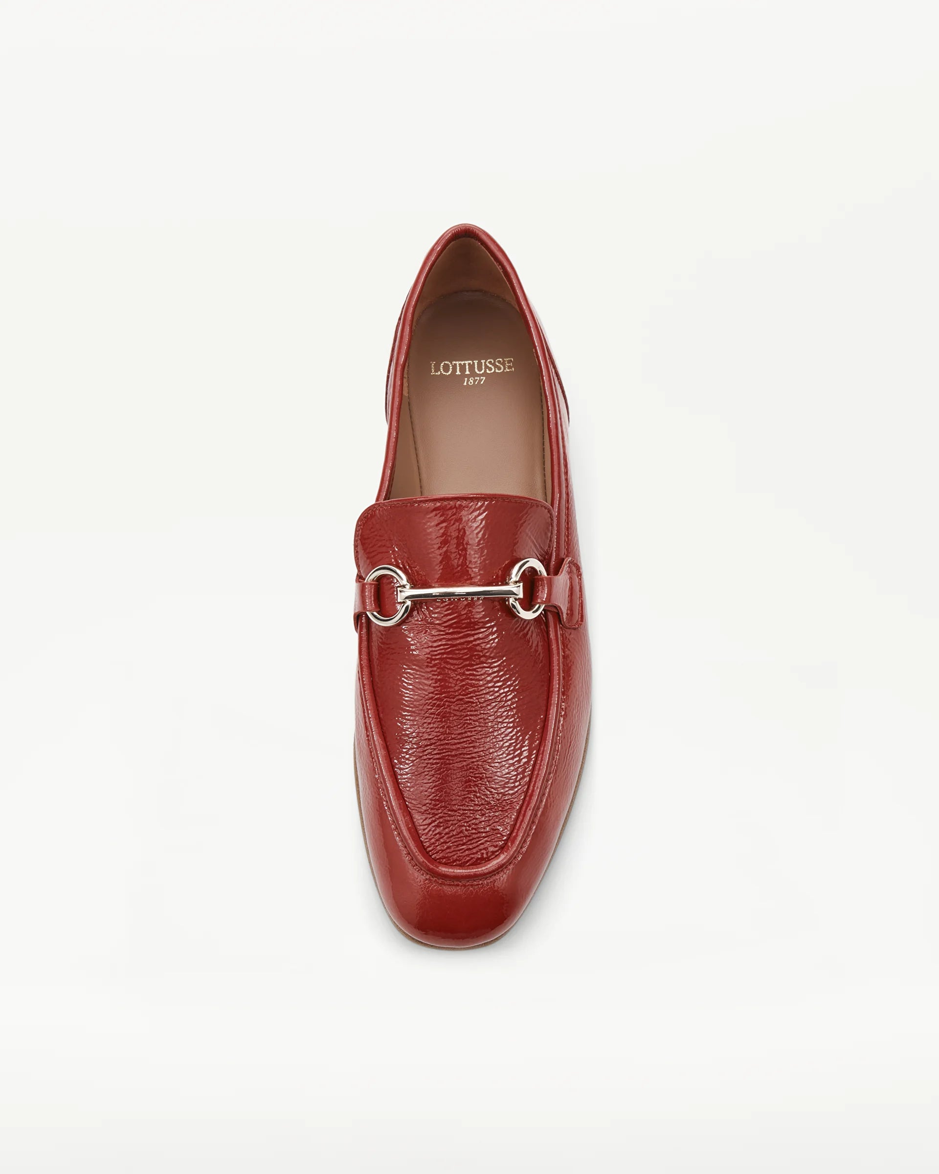 LOTTUSSE | DRESS SHOES | WOMEN'S | GOYA RED LAMB LOAFERS | RED