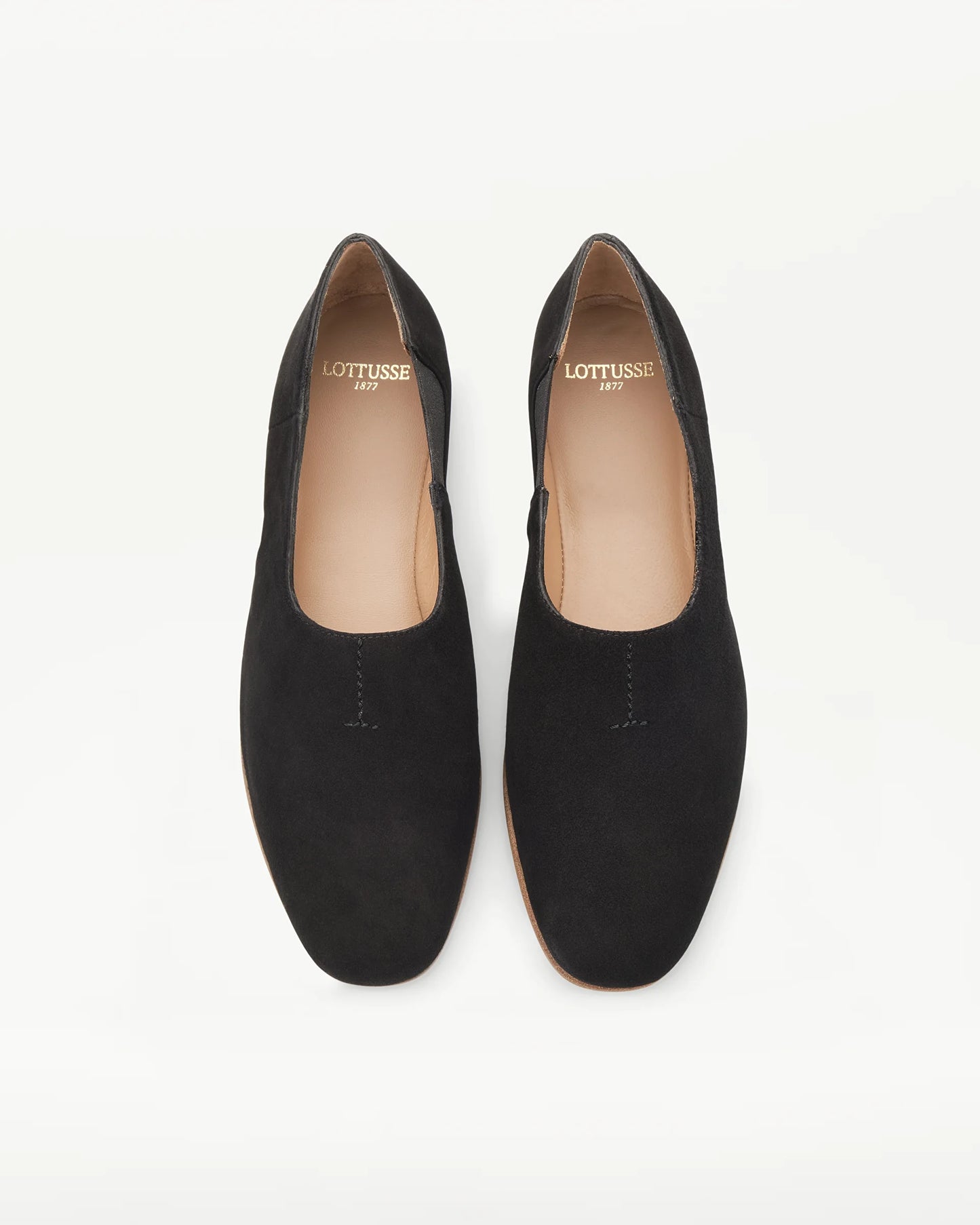 LOTTUSSE | BAILARINAS | MUJER | SLIPPERS GOYA CORDERO NEGRO | NEGRO