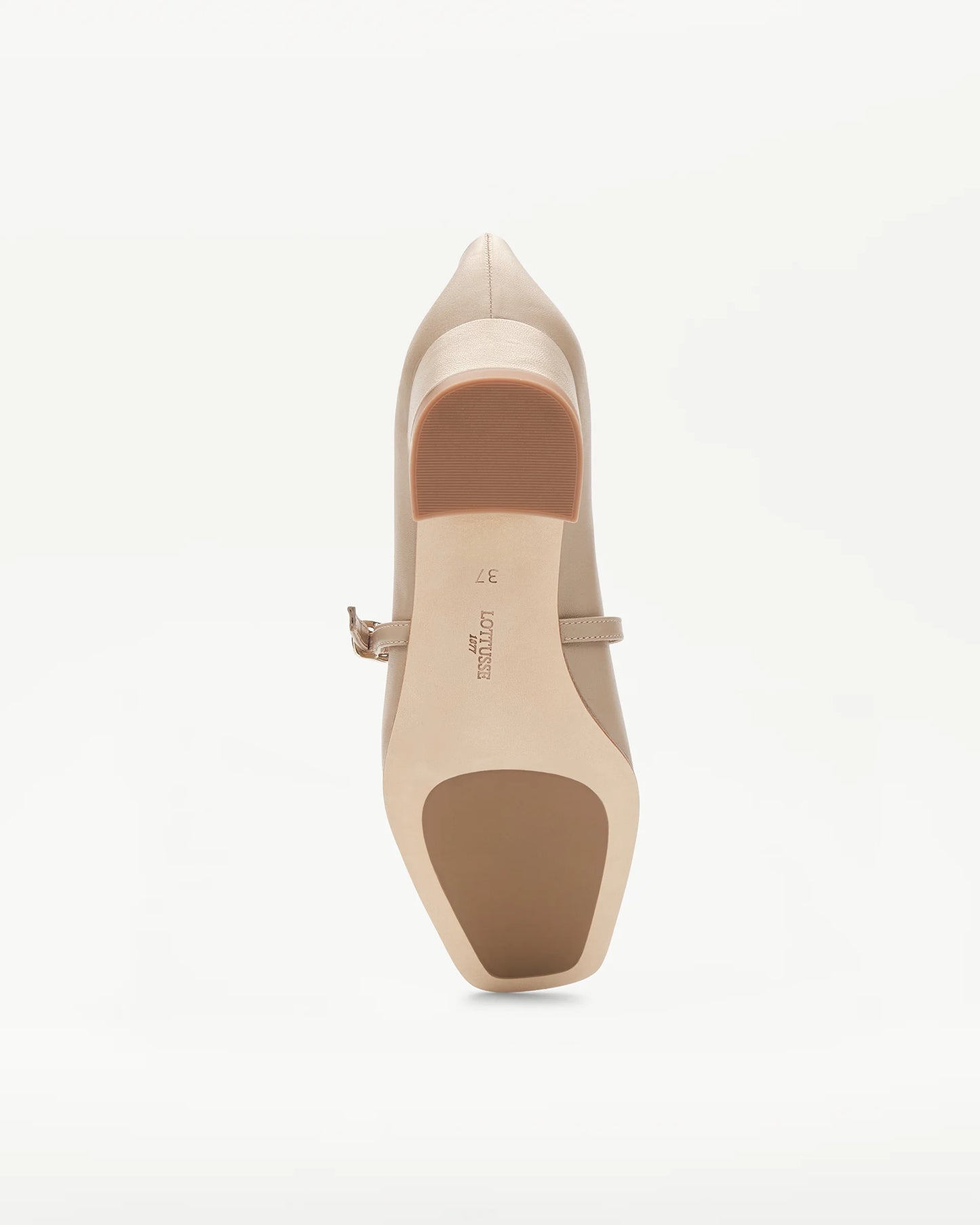 LOTTUSSE | ZAPATOS DE VESTIR | MUJER | BAILARINAS GOYA CORDERO BEIGE | BEIGE