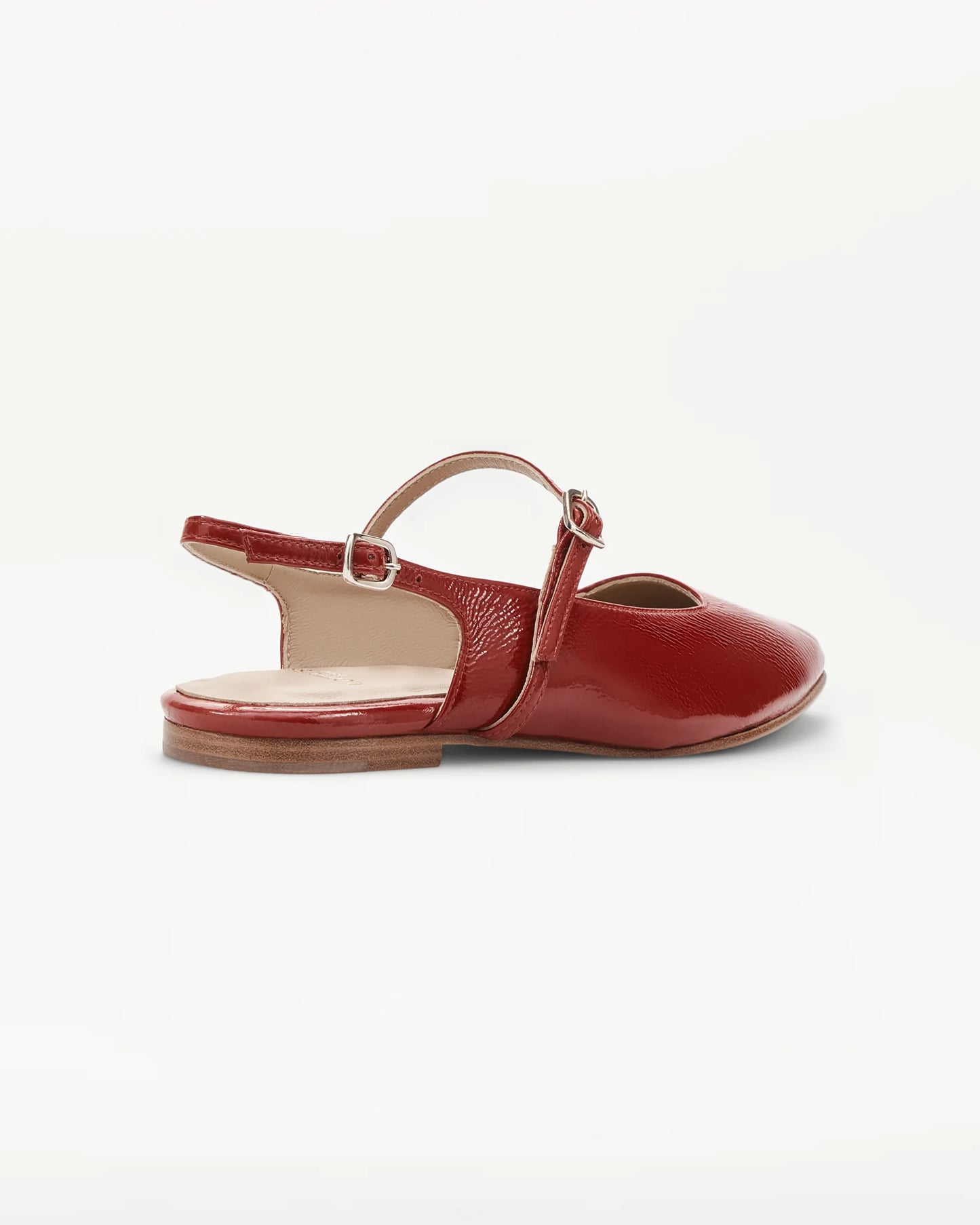 LOTTUSSE | ZAPATOS DE VESTIR | MUJER | SLINGBACKS BEL CORDERO ROJO | ROJO