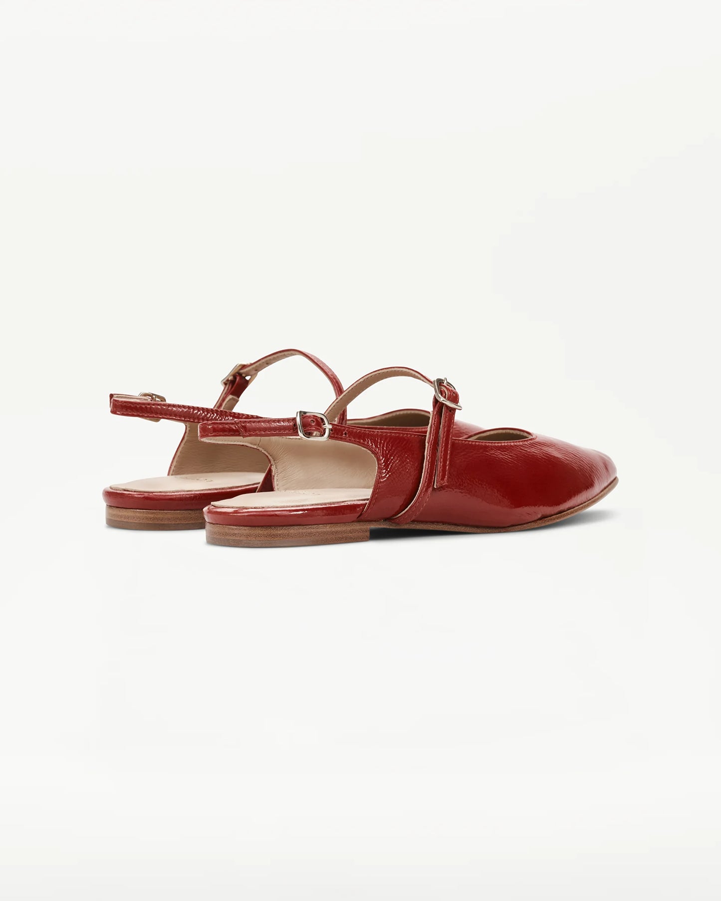 LOTTUSSE | ZAPATOS DE VESTIR | MUJER | SLINGBACKS BEL CORDERO ROJO | ROJO