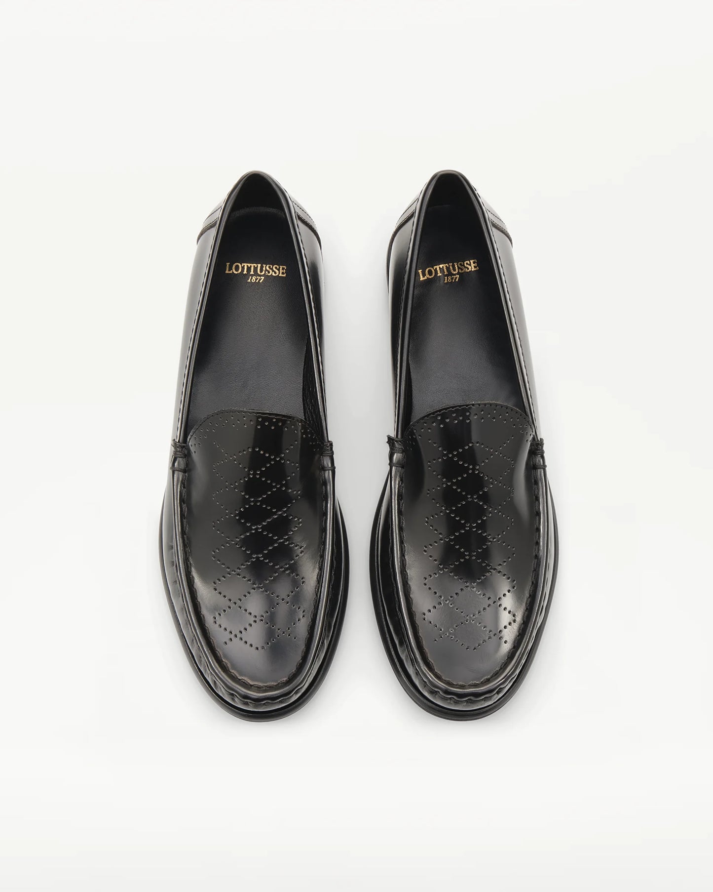 LOTTUSSE | MOCASINES | MUJER | MOCASINES LARA VACUNO NEGRO | NEGRO