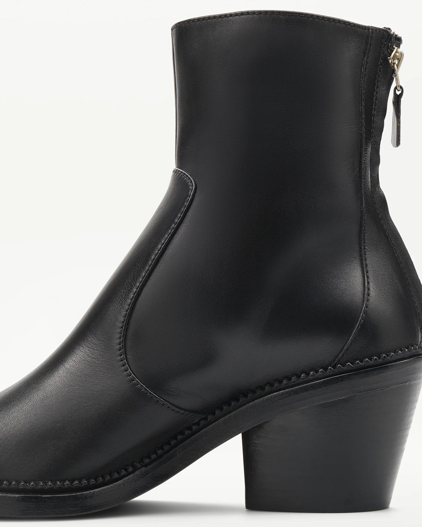 LOTTUSSE | BOTINES | MUJER | BOTINES PUGLIA VACUNO NEGRO | NEGRO