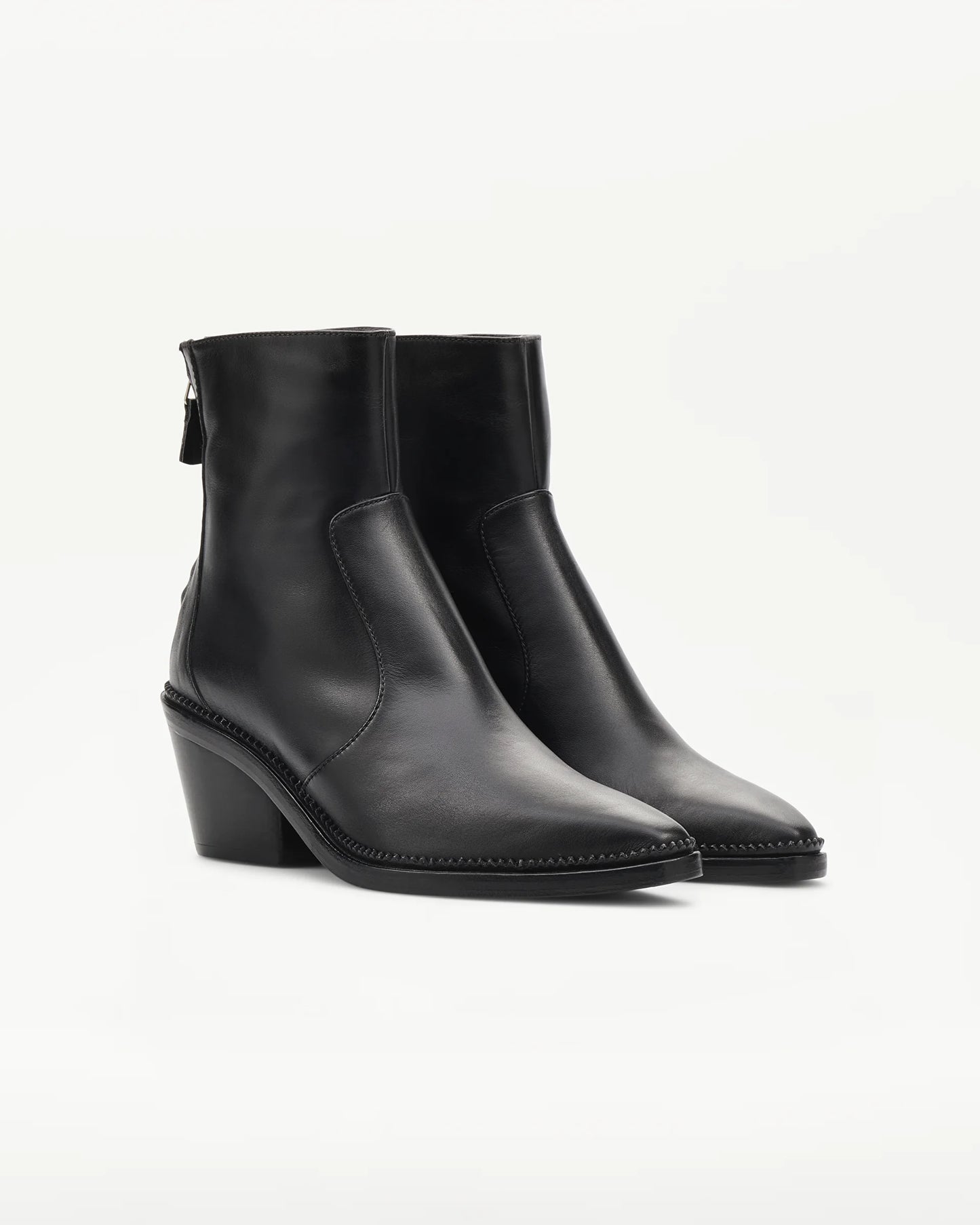 LOTTUSSE | BOTINES | MUJER | BOTINES PUGLIA VACUNO NEGRO | NEGRO