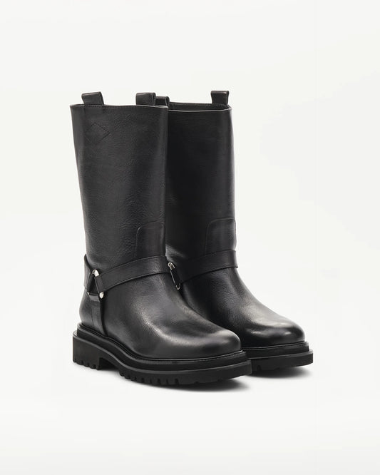 LOTTUSSE | BOTAS | MUJER | BOTINES COVENT VACUNO NEGRO | NEGRO