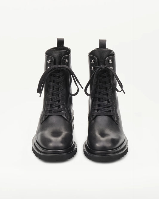 LOTTUSSE | BOTAS | MUJER | BOTINES COVENT VACUNO NEGRO | NEGRO