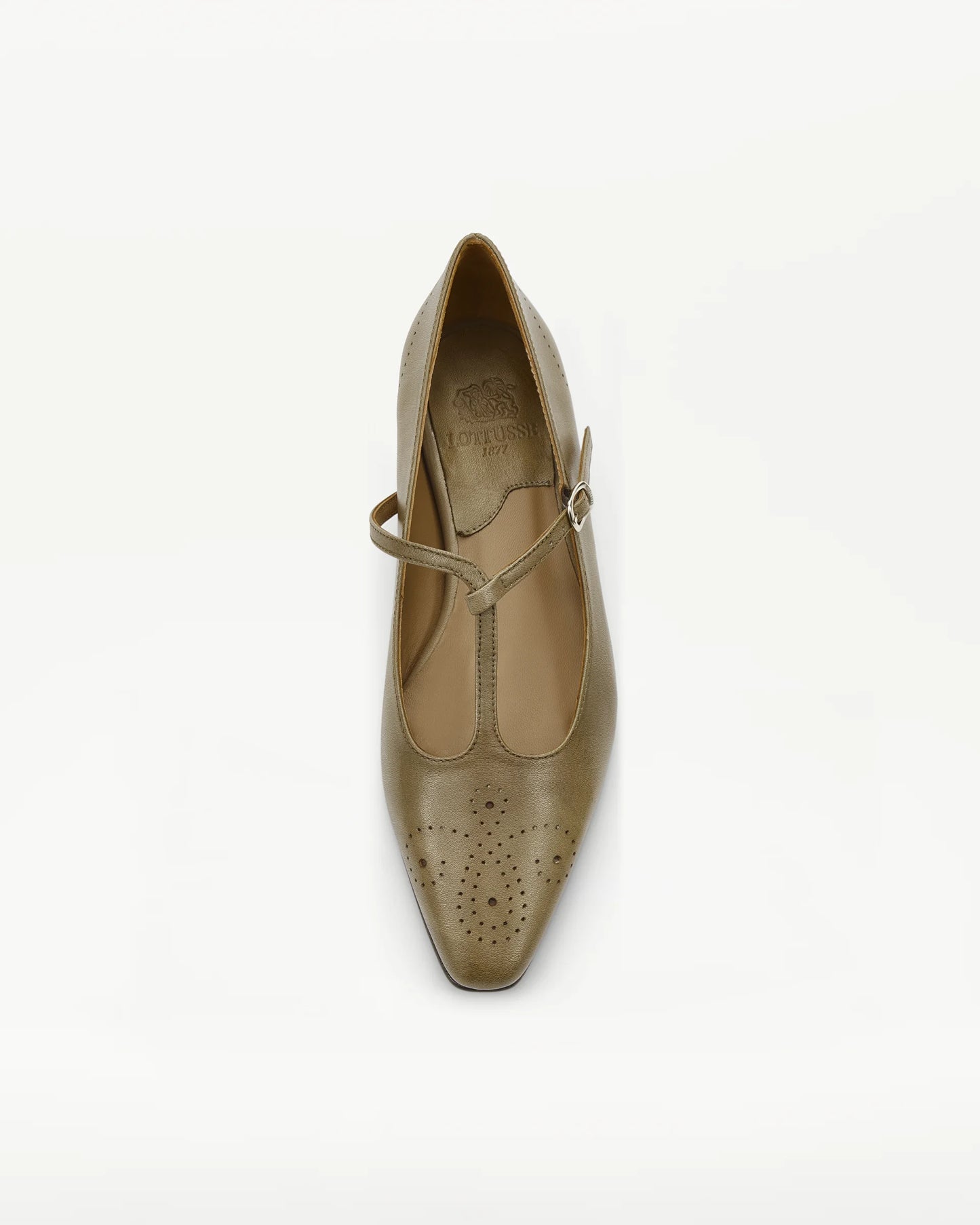 LOTTUSSE | BAILARINAS | MUJER | BAILARINAS SMITHSON VACUNO VERDE | VERDE