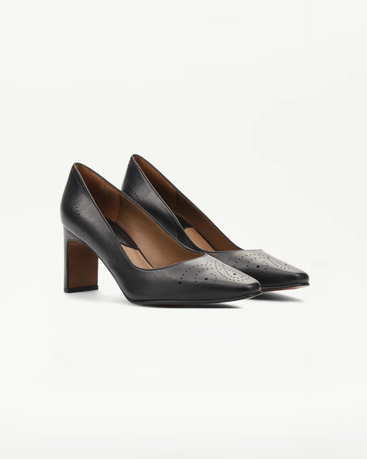 LOTTUSSE | ZAPATOS DE VESTIR | MUJER | SALONES SMITHSON VACUNO NEGRO | NEGRO