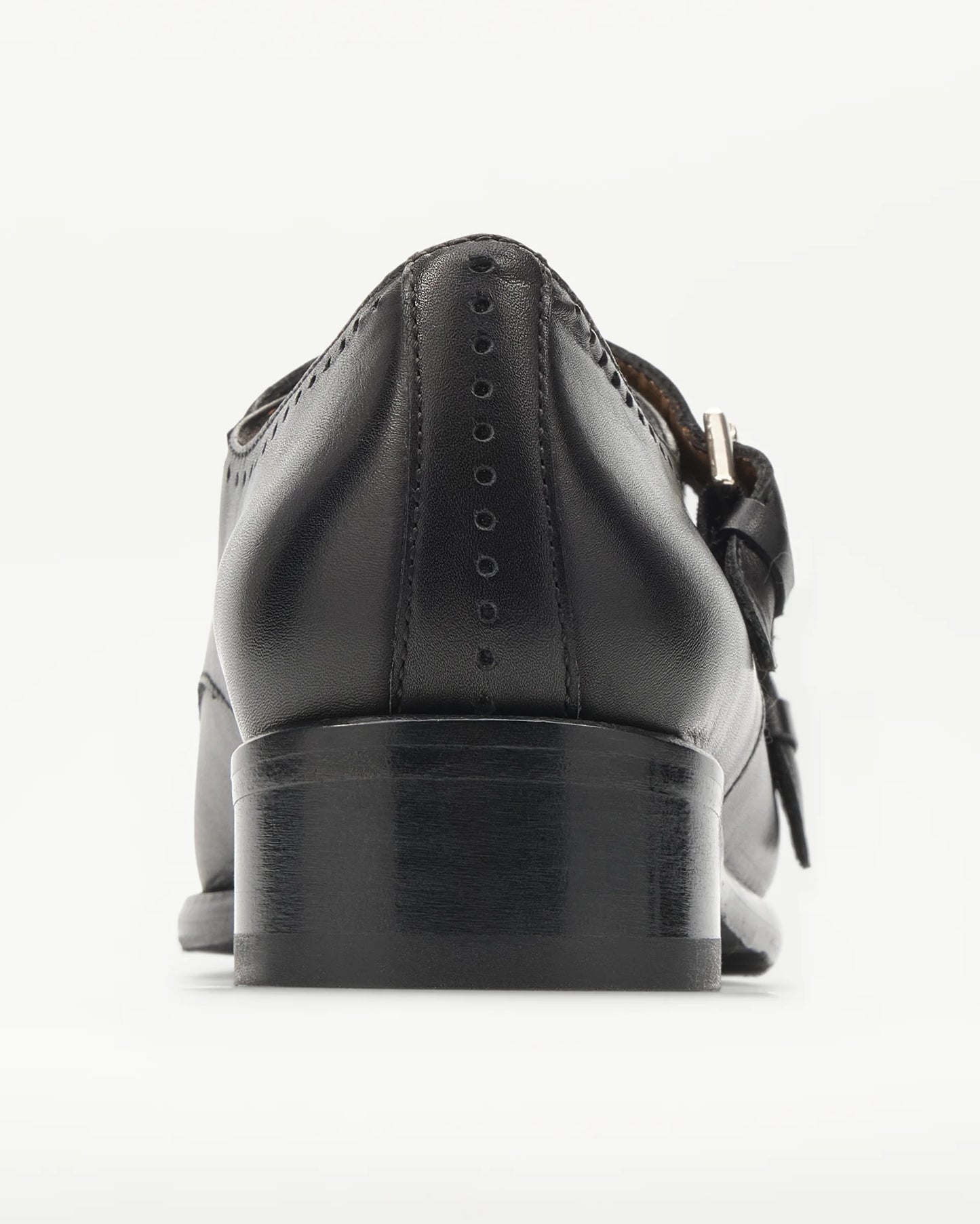 LOTTUSSE | ZAPATOS DE VESTIR | MUJER | MONKS DEIA VACUNO NEGRO | NEGRO