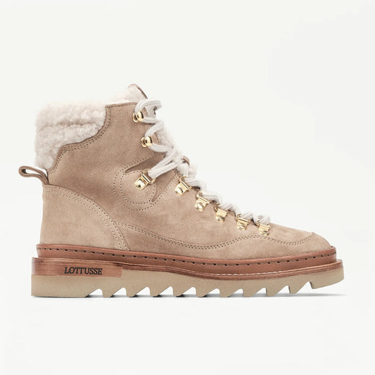 LOTTUSSE | BOTINES | MUJER | BOTINES ZERMAT VACUNO BEIGE | BEIGE