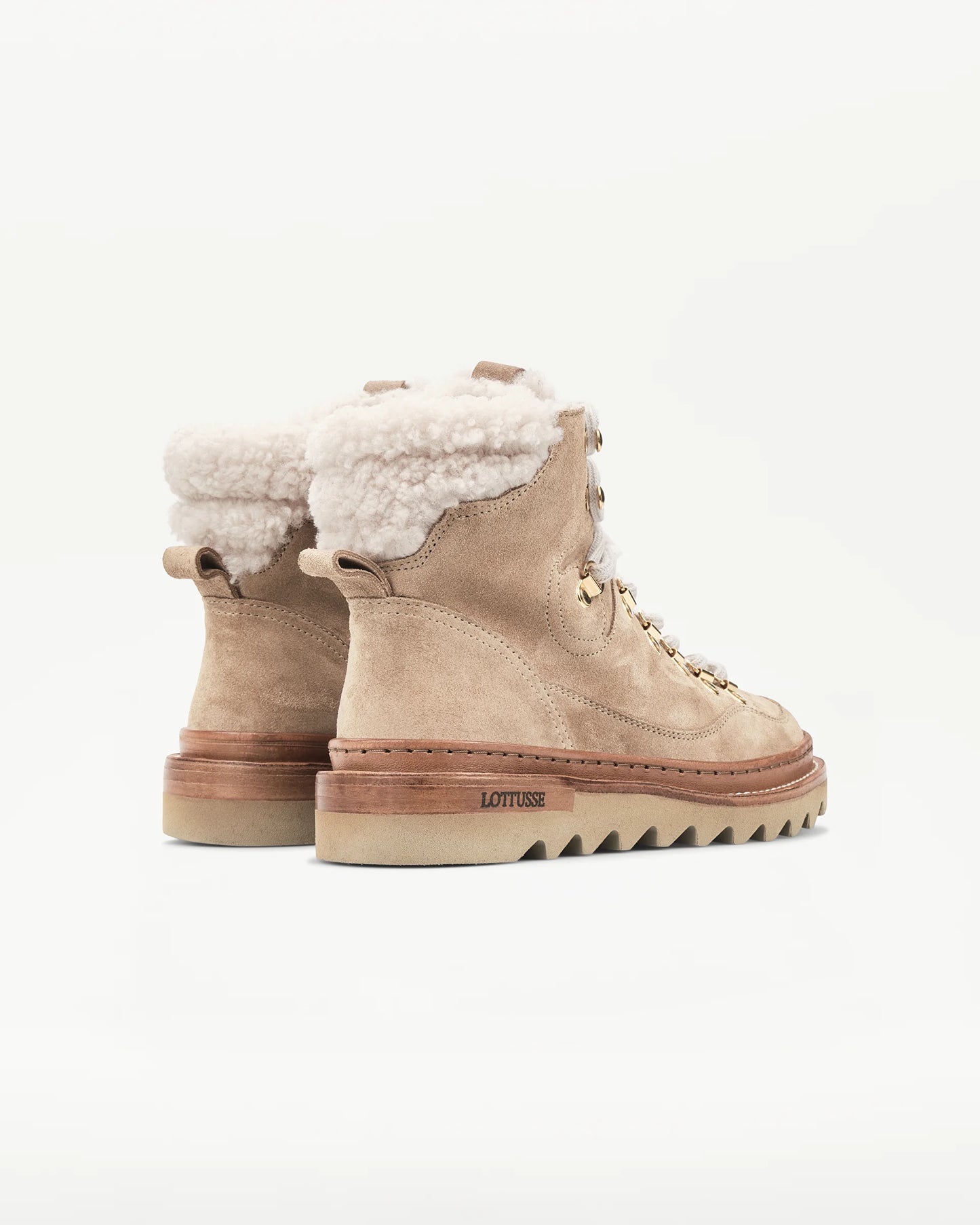 LOTTUSSE | BOTINES | MUJER | BOTINES ZERMAT VACUNO BEIGE | BEIGE