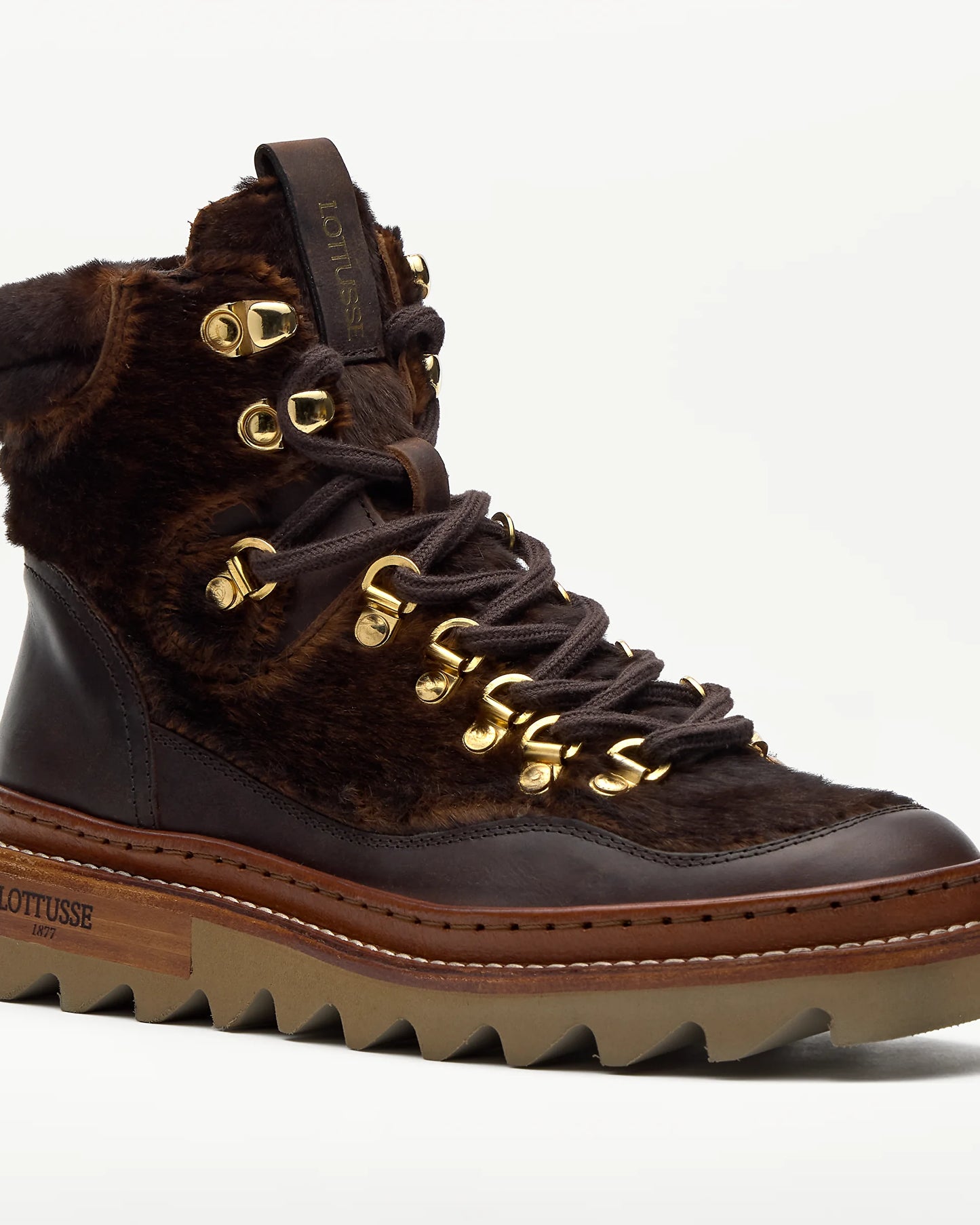 LOTTUSSE | BOTINES | MUJER | BOTINES ZERMAT VACUNO MARRÓN | MARRÓN