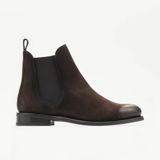 LOTTUSSE | BOTINES | MUJER | BOTINES CAMBRIDGE VACUNO MOKA | MARRÓN