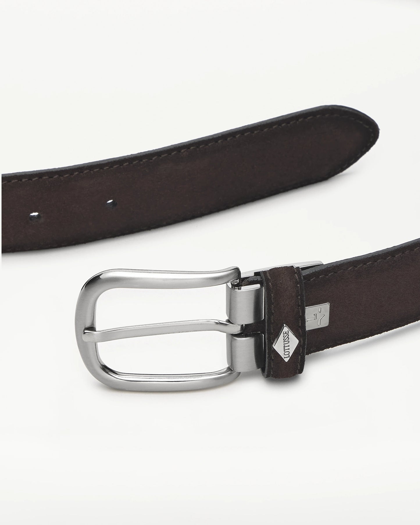 LOTTUSSE | CINTURONES | HOMBRE | CINTURÓN LILE PIEL DE VACUNO MOKA | MARRÓN