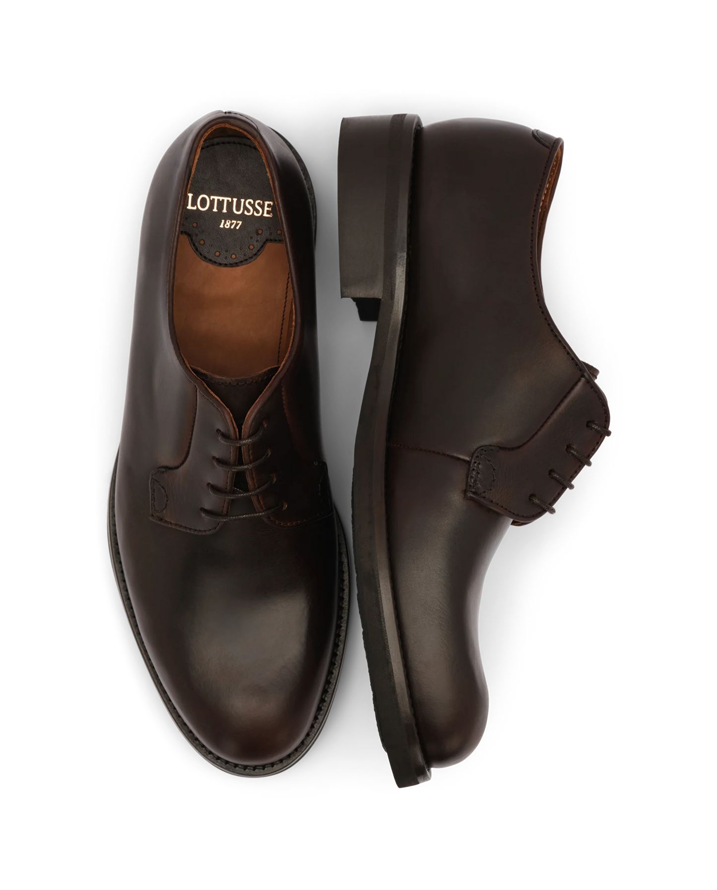 LOTTUSSE | MEN'S DRESS SHOES | CHELSEA | BROWN