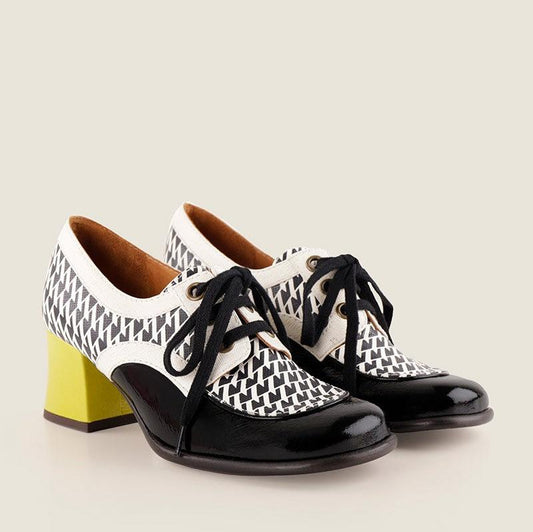 CHIE MIHARA | WOMEN'S DRESS SHOES | MIBIZU LIMA HEEL | YELLOW