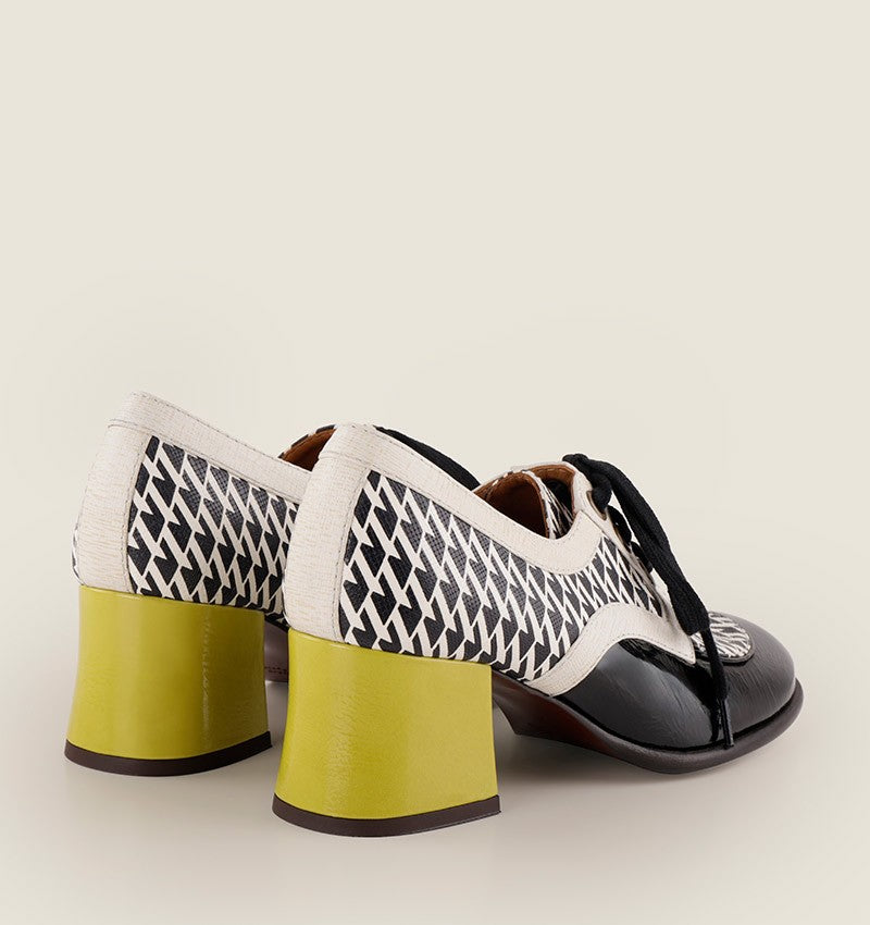 CHIE MIHARA | WOMEN'S DRESS SHOES | MIBIZU LIMA HEEL | YELLOW