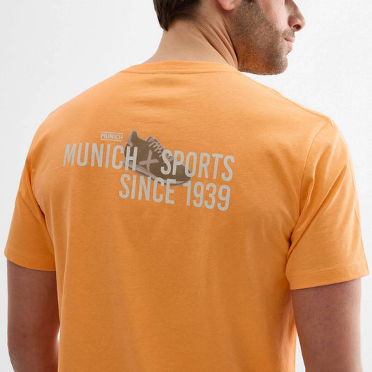 MUNICH | CAMISETAS | UNISEX | REGULAR T-SHIRT MASSANA LIFESTYLE ORANGE | NARANJA