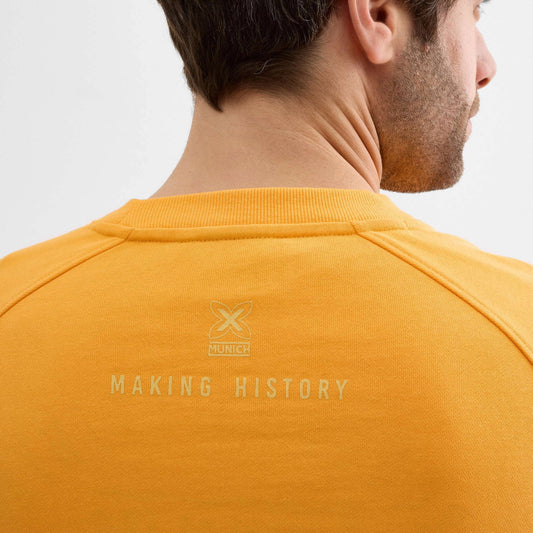 MUNICH | SUDADERA | UNISEX | SWEATSHIRT FIELD LIFESTYLE MANGO | AMARILLO