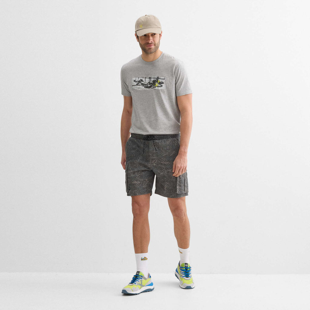 PANTALONES CORTOS MUNICH UNISEX MODELO BERMUDA TROPIC LIFESTYLE KHAKI REFERENCIA 2507458