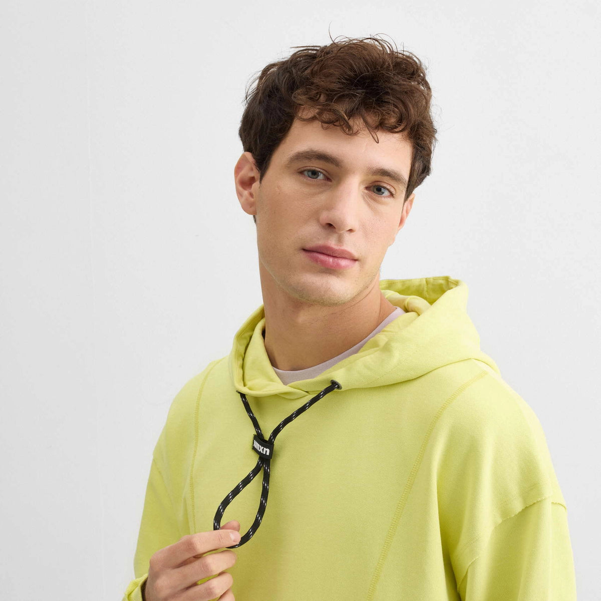SUDADERA MUNICH UNISEX MODELO HOODIE GALAXY STREETWEAR LIME REFERENCIA 2507468