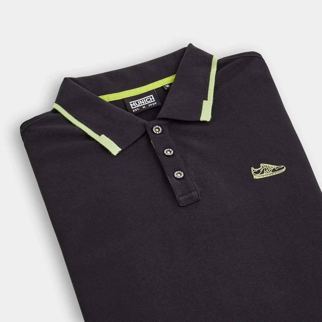 MUNICH | POLO | UNISEX | POLO SLAM LIFESTYLE BLACK | NEGRO