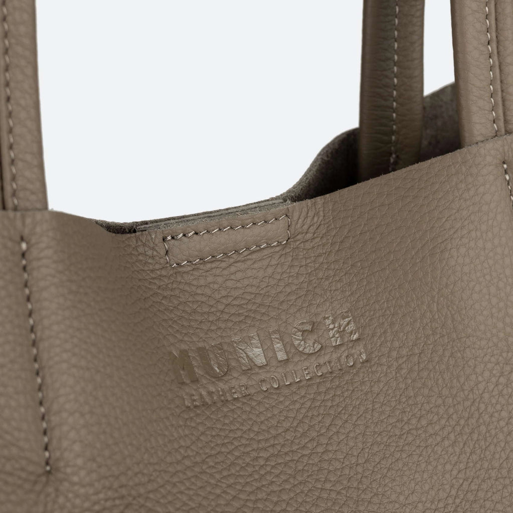 MUNICH LOFT Woman Shopper Khaki: caqui taske til kvinder