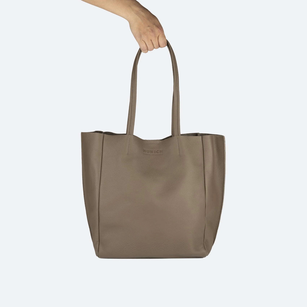 MUNICH LOFT Woman Shopper Khaki: caqui taske til kvinder