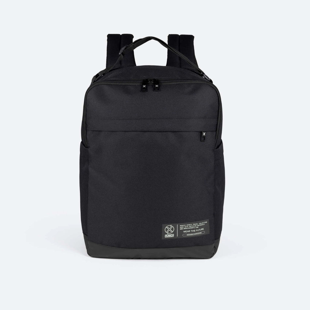 MOCHILA MUNICH PARA HOMBRE MODELO PEAK RECYCLED GATE X39 UNDERSEAT BACKPACK C/BLACK BLACK REFERENCIA 7113293
