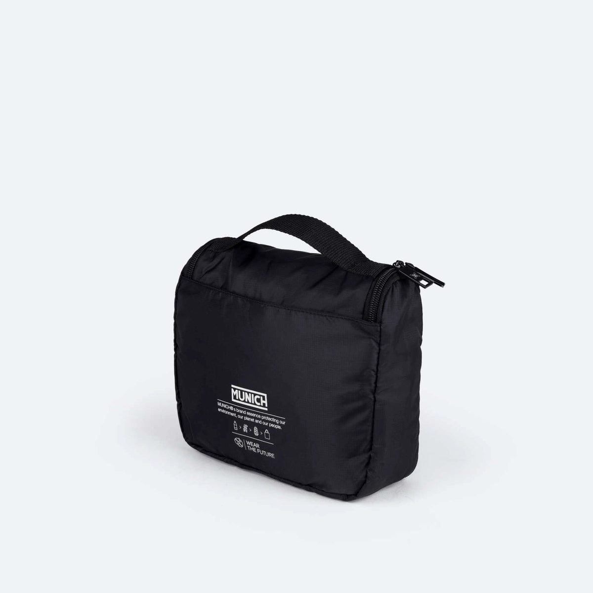 MUNICH PEAK Recycled GATE X39 Toiletry Blockcolor: black neceser for men