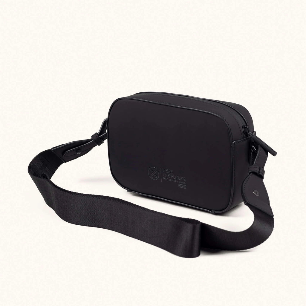 MUNICH Essence Crossbody Camera Negro: sort taske til kvinder