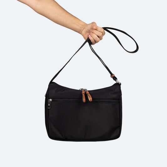 MUNICH | WOMEN'S BAGS | XPLORE CROSSBODY MEDIUM BLACK BLACK | BLACK