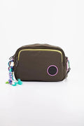 MUNICH DEEP Recycled Crossbody Camera Khaki: caqui bag for women