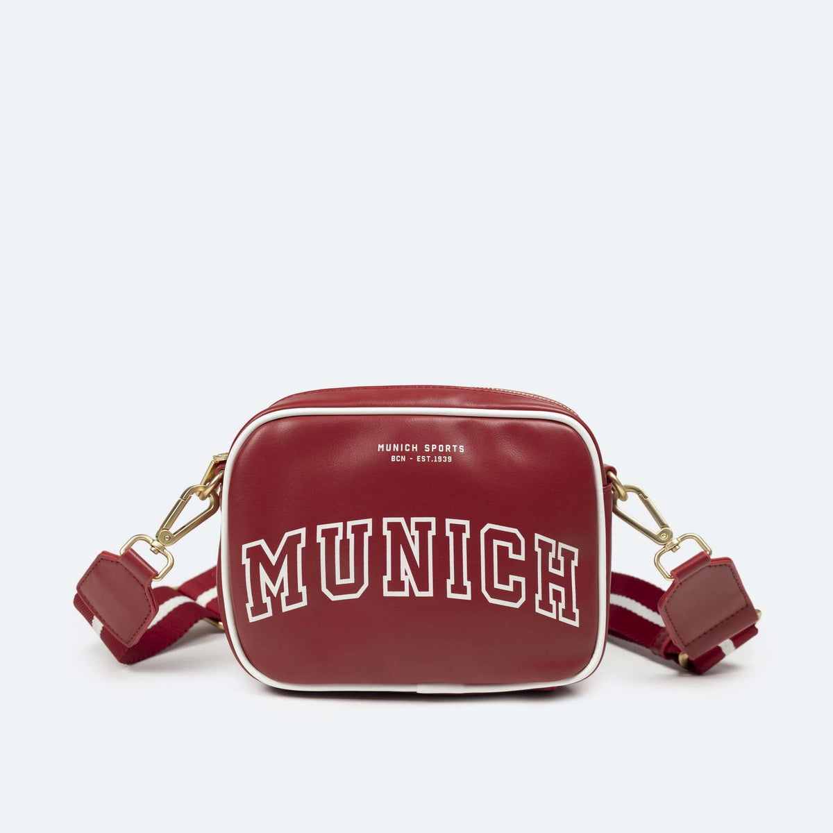 MUNICH Court Crossbody Camera C/red: röd väska unisex