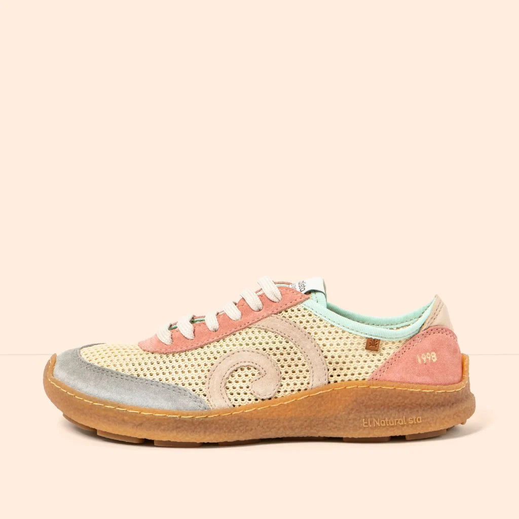 EL NATURALISTA | SNEAKERS | UNISEX | N5435C MULTI MATERIAL CANDY/OROEL | ROSADO