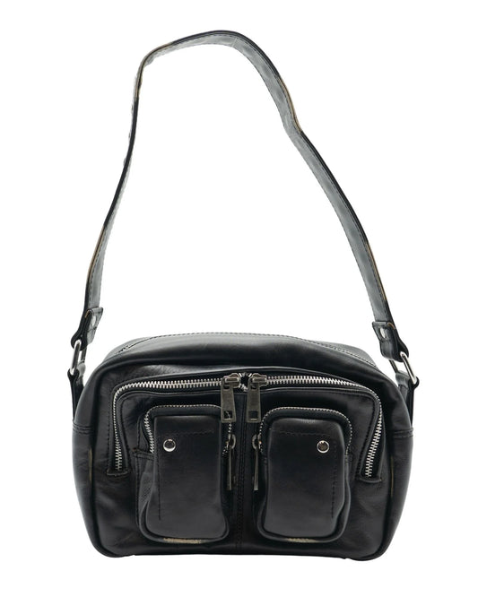 NUNOO | BOLSO MUJER | ELLIE VINTAGE BLACK | NEGRO