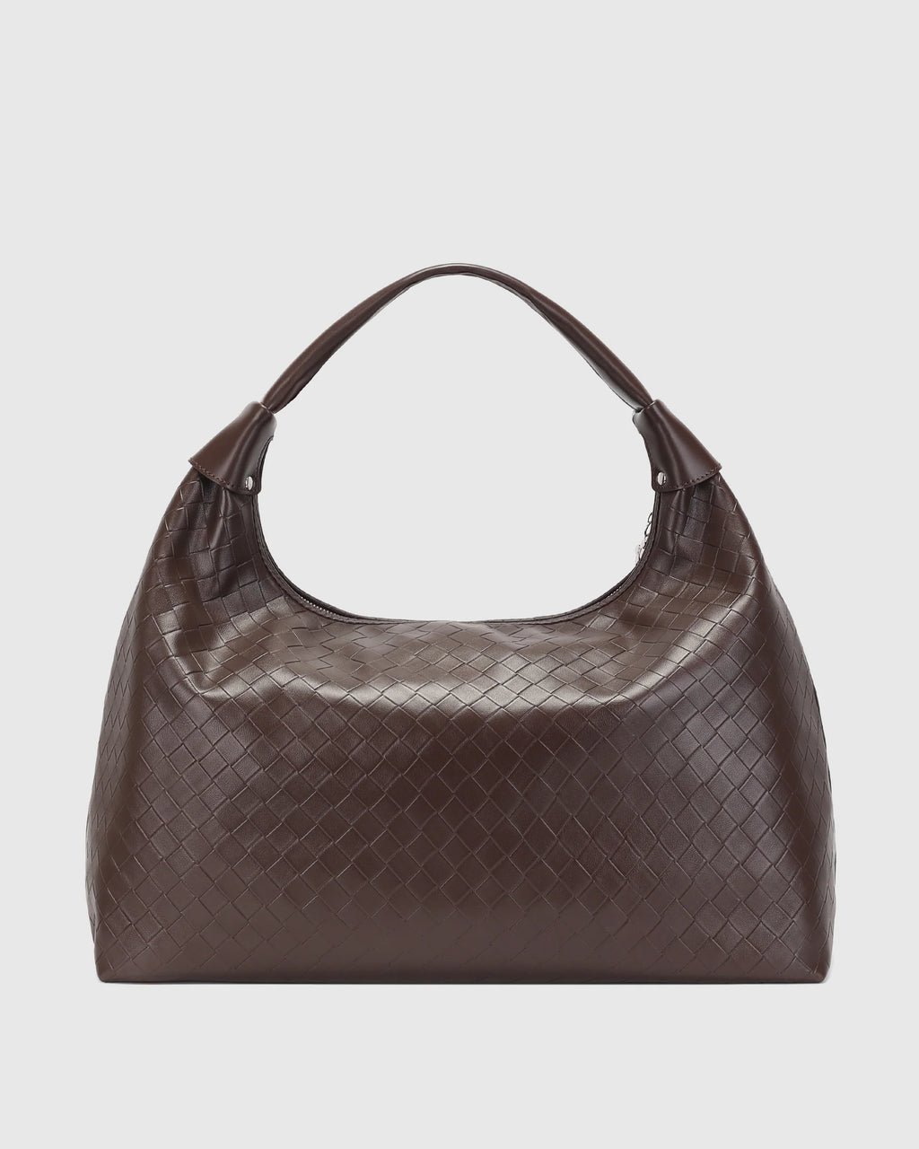 NUNOO | BOLSOS | MUJER | MAXI DANDY SQUARE DARK BROWN DARK BROWN | MARRÓN